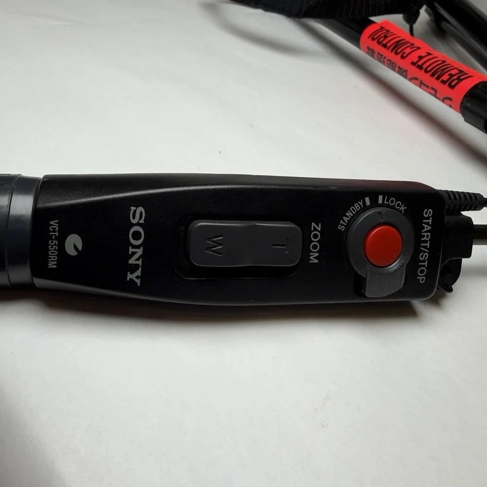 Sony VCT-550RM Camera tripod -remote- Pan Tilt Telescopic Camcorder Tripod 50